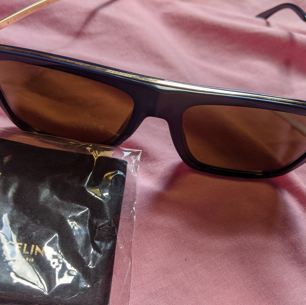 Celine blue women's sunglasses - Picture 5 of 5
